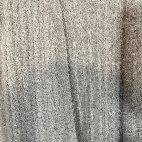 Hippie Rose Sky Blue Long Sleeve Wispy Knit Sweater Cardigan Women Sz S - Picture 4 of 7